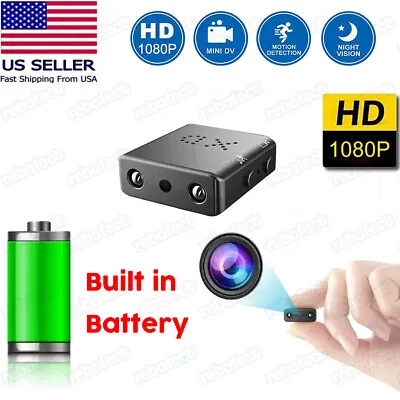 HD 1080P Mini Wireless Camera Home Security Night Vision IR Cam Motion Detection • $14.99