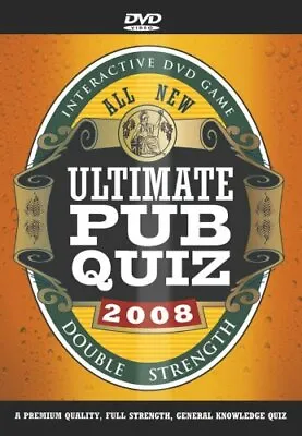 All New Ultimate Pub Quiz 2008 Interactive DVD (2007) Quality Guaranteed • £1.75