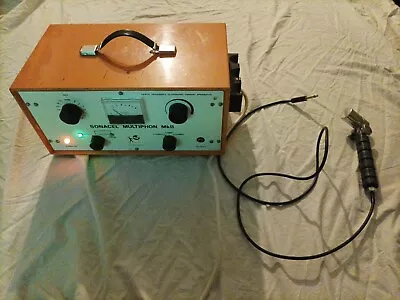 Vintage Sonacel Multiphon Mk2 Ultrasound Triple Frequency Ultrasonic Therapy  • £79.99