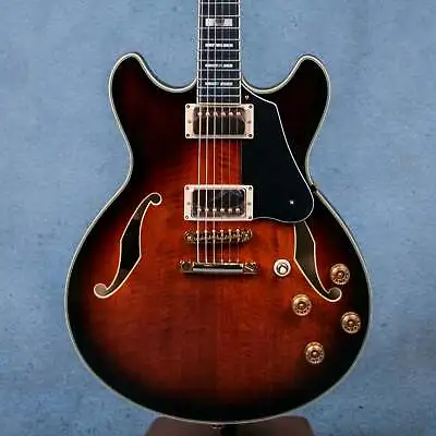 Ibanez JSM100 John Scofield Model H-H W/Case - Vintage Sunburst - F2228810 - Cle • $3779