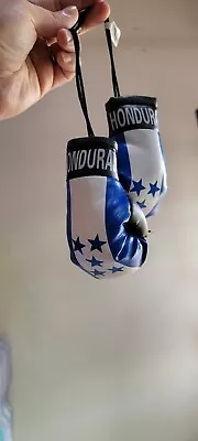 HONDURAS Flag Mini Boxing Gloves For Car Truck Bus Jeep SUV RV Decor Rear-View • $10.99