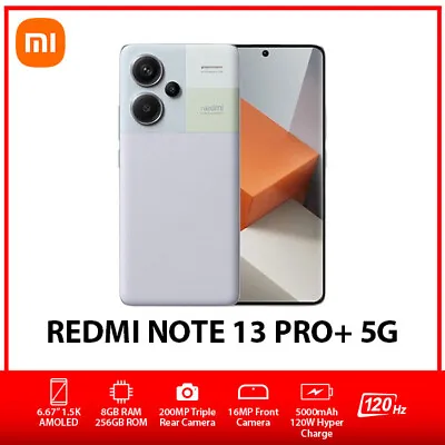 Xiaomi Redmi Note 13 Pro+ Plus 5G Dual SIM Android Mobile Phone – Purple/8+256GB • $709.59