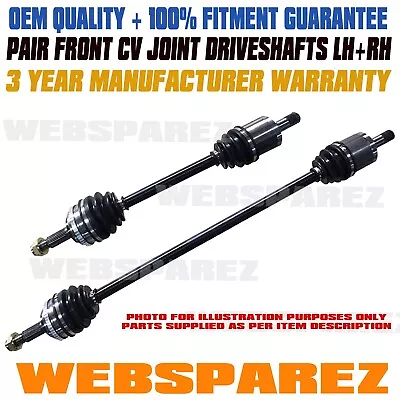 PAIR Of New CV Joint Drive Shaft Suit Toyota Corolla ZRE152 2007-2014 • $186.58