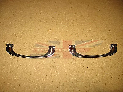 Pair Of Brand New Chrome Interior Door Pull Handles For MGB MG Midget 1962-1967  • $44.95