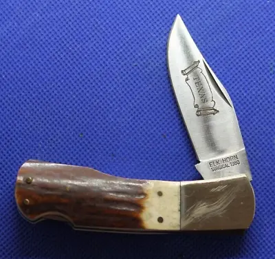 Vintage Taylor Gun Boat Stag Handle Knife NOS NIB • $34.99