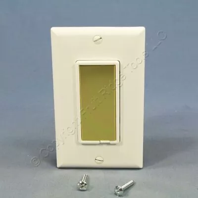 Cooper White Decorator TOUCH Pad MASTER Dimmer Switch 600W 3-WAY 4-WAY 6460W-K-C • $6.64
