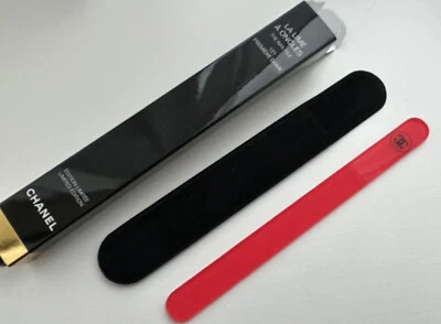 £65 • Buy BNIB Chanel Glass Nail File I Limited Edn I Code Coleur I 121 Premier Dame Coral