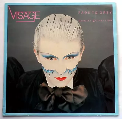 Visage - Fade To Grey The Singles Collection Lp Vinyl Promo Stamp On Slv *vg+/g* • $24.89