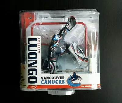 McFarlane NHL Ser 15 ROBERTO LUONGO Vancouver Canucks Navy Blue Variant Figure • $29.99