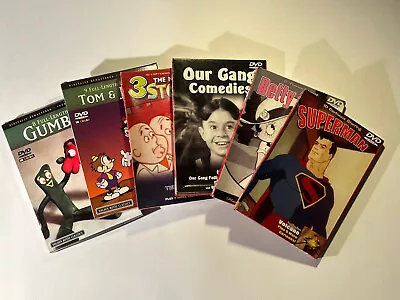 Cartoon DVD Lot Of 6 Classic Vintage Cartoons/ TV Shows • $19.99