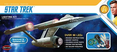 Polar Lights 1:350 Star Trek: TOS U.S.S. Enterprise NCC-1701 Lighting Kit MKA048 • $209.99