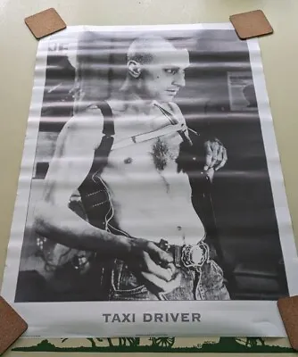 TAXI DRIVER Movie Poster 33 Inches By 24 Cult 70s Thriller Scorsese / DeNiro  • £0.99