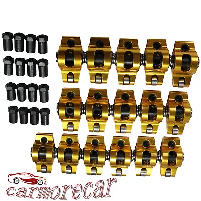 SuperStreet Roller Rocker Arm For Ford SB 289 302 351 Windsor 1.6 3/8  Aluminum • $129.97