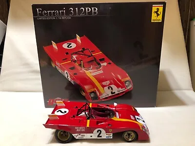 Ferrari #2 Red 312pb Andretti-ickx  24th Daytona Winner Cast Gmp 1/18 #g1804104 • $499.99