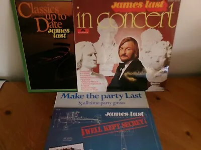 JAMES LAST 4 VINYL CLASSICAL LPs • £4