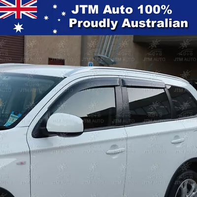 $54.27 • Buy Premium Weather Shields Window Visors To Suit Mitsubishi Outlander 2013-2022