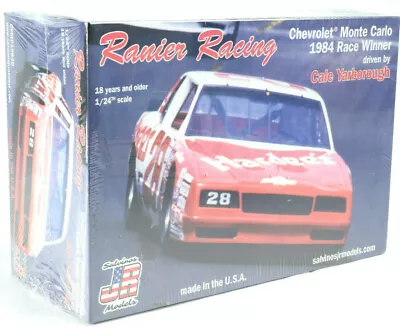 Salvino JR Models  Hardee's  Cale Yarbororough 84 Monte Carlo 1/24 Model Car Kit • $34.99