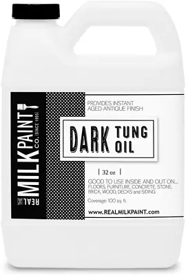 Real Milk Paint Dark Tung Oil For Wood Finishing Cutting Boards Outdoor Wood • $55.57