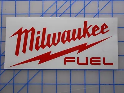 LARGE Milwaukee Fuel Tools Decal 12  17  22  Sawzall Drill Saw Impact M12 M18 • $7.99