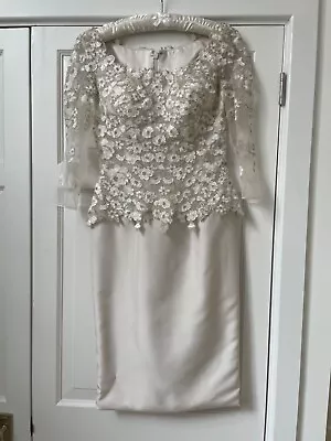 Ladies Mother Of  Bride/Groom Or Wedding Dress Ian Stuart Dress  UK 8 • £225