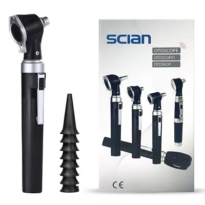 Scian Otoscope Kit Ear Scope Diagnostic ENT LED Light SET Medical Examination • $19.99