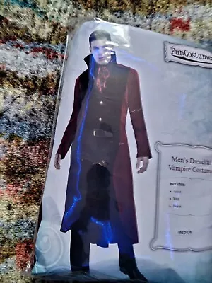 Men's Dreadful Vampire Costume Medium  • $50