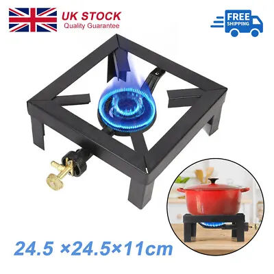 £17.99 • Buy Portable Cast Iron Gas LPG Burner Cooker Gas Boiling Ring Restaurant Catering UK