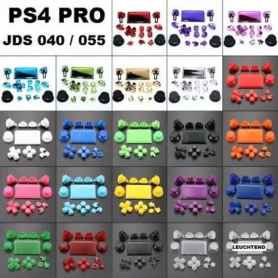 $22.85 • Buy PS4 PRO Controller Buttons Set Jdm 040 050 055 Analogue Stick Jds Replacement