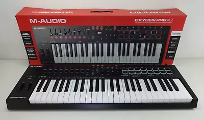 Midi Keyboard Controller M-Audio Oxygen Pro 49 Music Production Recording Gear • £144.99