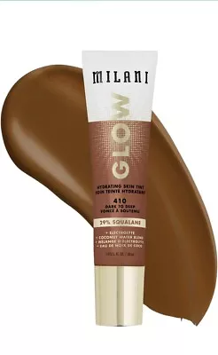 Milani Glow Hydrating Skin Tint #410 Dark To Deep 1.0 Fl Oz • $10.94