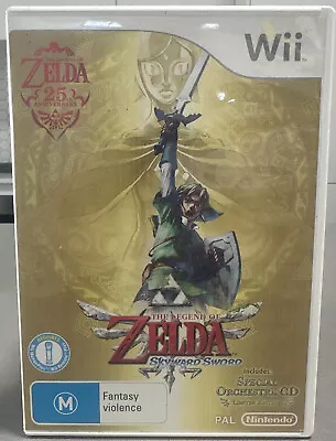 The Legend Of Zelda: Skyward Sword - Limited Edition (Nintendo Wii 2011) • $28.11