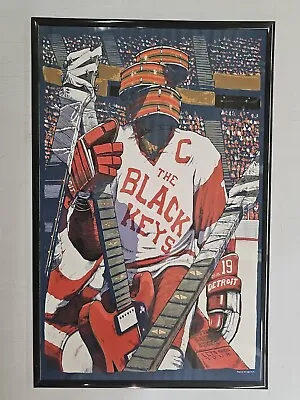 The Black Keys Detroit Concert Poster 11 X 17 Framed • $21.99