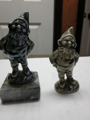 Pair Of Large Size Wade Lucky Irish Leprechaun/gnome Figurines Excellent Cond. • $33.99