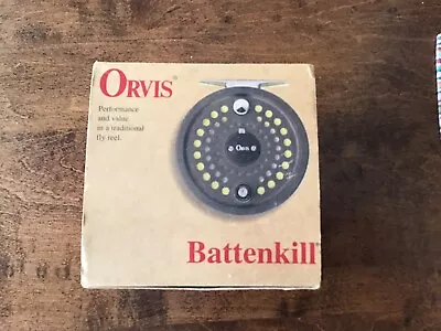 Vintage Orvis Battenkill 5/6 Fly Fishing Reel Box --- NO REEL -- BOX ONLY • $9.95