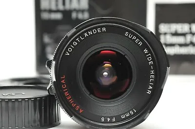 Voigtlander Super Wide-Heliar 15mm F/4.5 Aspherical Lens For Leica M *EX* • $523
