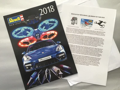 £16.49 • Buy Revell Catalogue 2018 (Brand New) + RARE TOY FAIR PRESS RELEASE