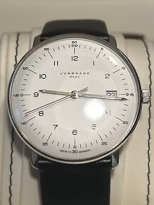 Junghans Max Bill Mega. German Purchas; Lightly Used With All Box And Papers • $500