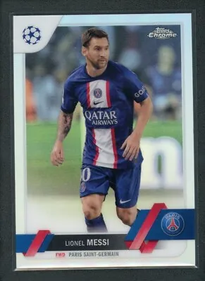 2023 Lionel Messi Topps Chrome Uefa Champions League Refractor • $9.99