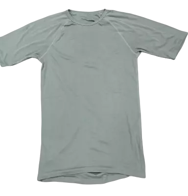 £4.95 • Buy Genuine Dutch Army Surplus Grey Thermal T-Shirt Base Layer Military Work Top T01