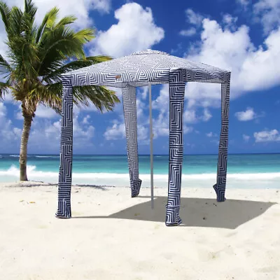 1.8m Portable Beach Gazebo Tent Ideal For All Outdoor Activities • $148.99