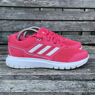 Adidas Duramo Lite 2.0 Pink White Running Shoes Trainers UK 6 • £26.99