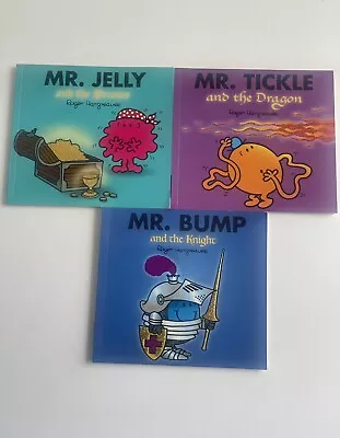 Mr Men Glitter Collection 3 Books Pack Set By Roger Hargreaves Like New • $16