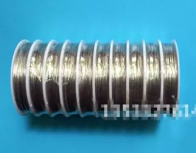 £1.19 • Buy 0.3mm STAINLESS Steel Clear PVC Plastic Coated / Non Coated Wire Rope Lot