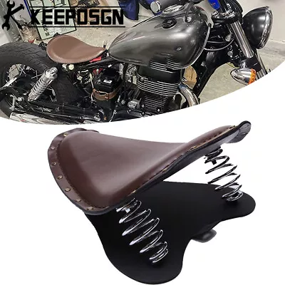 $79.30 • Buy Motorcycle Solo Seat Spring Bracket W/ Base For Harley Sportster 883 IRON XL1200