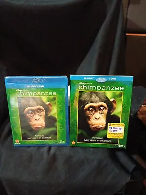 Disneynature: Chimpanzee 2012  (Blu-ray + DVD W/Slipcover)  BRAND NEW  Sealed • $7