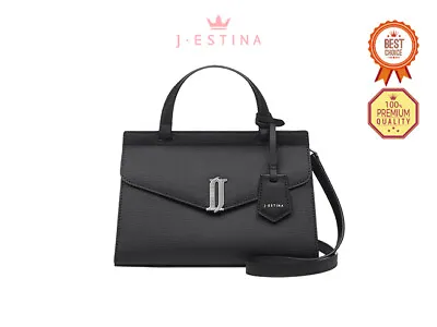 J.ESTINA MARK SM Satchel BK (JHNCHD2BF813BK010) Black Korean Brand • $324