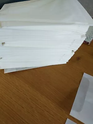 £3.75 • Buy 50 Glassine Envelopes / Bags: 90mm X 120mm Seed Saving, Stamps, Coins, Confetti