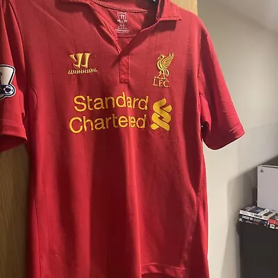 Liverpool FC Home Shirt 2012/2013 By Warrior. Gerrard 8 On Back. Size M • £34.99