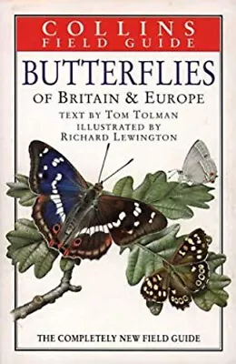 Collins Field Guide : Butterflies Of Britain And Europe Hardcover • £4.73