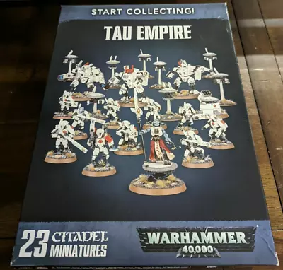 Games Workshop Warhammer 40k Start Collecting! Tau Empire NIB New Boxed Army GW • $421.50